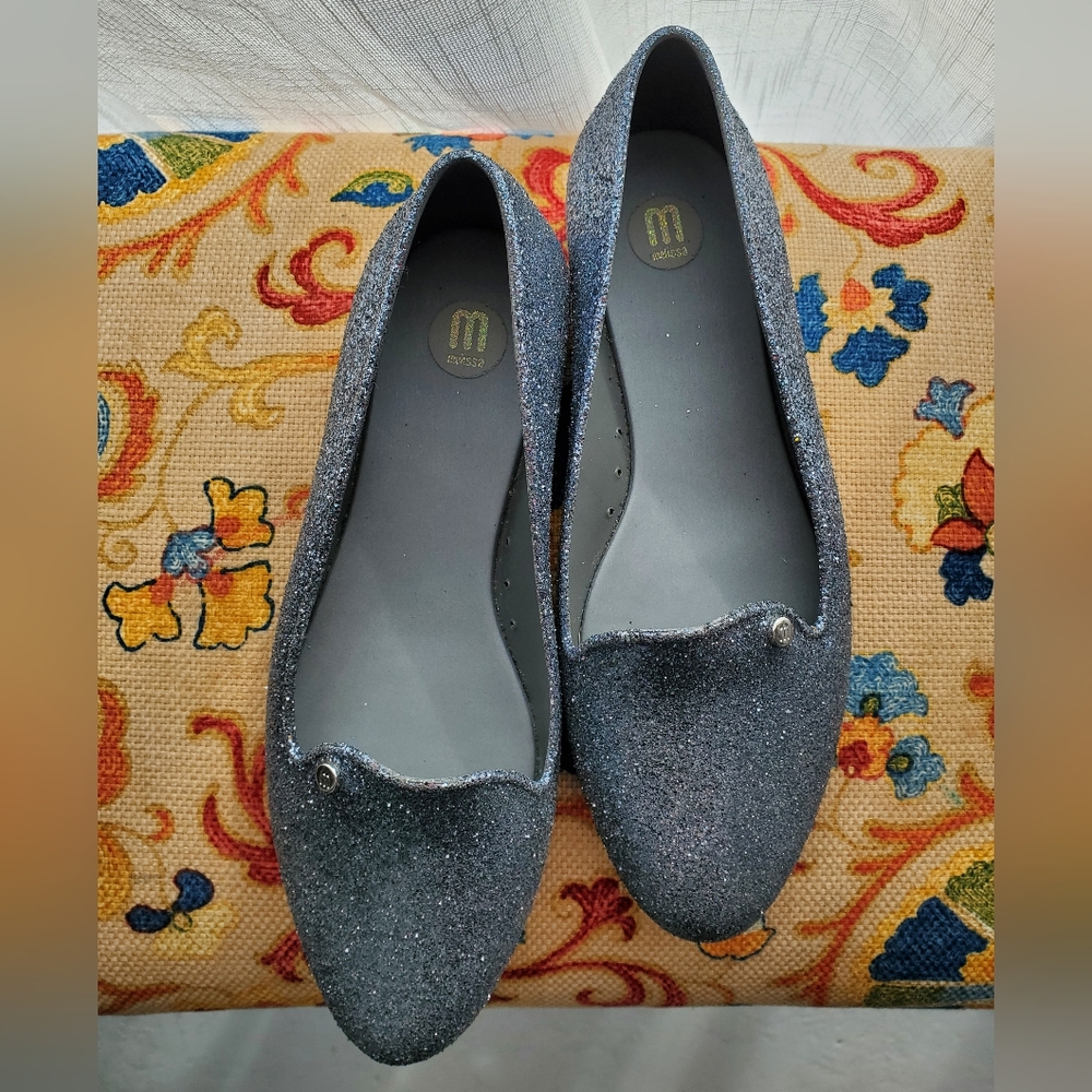 Melissa • Virtue • Holiday Glitter • Jelly Loafers